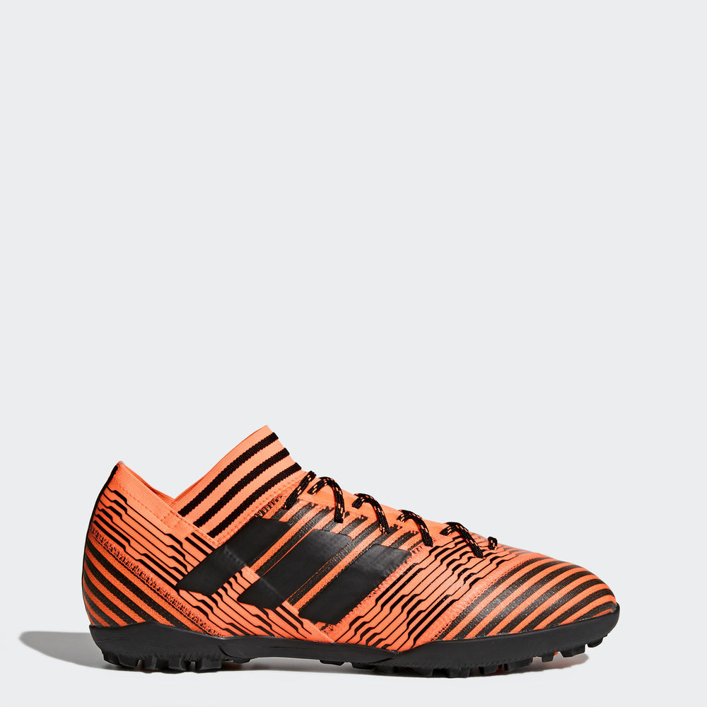 Adidas Nemeziz Tango 17.3 Turf - ποδοσφαιρικα παπουτσια ανδρικα - Πορτοκαλι/Μαυρα/Πορτοκαλι,Μέγεθος: